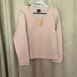 Laila Ali Pink Long Sleeve Athletic Top Medium